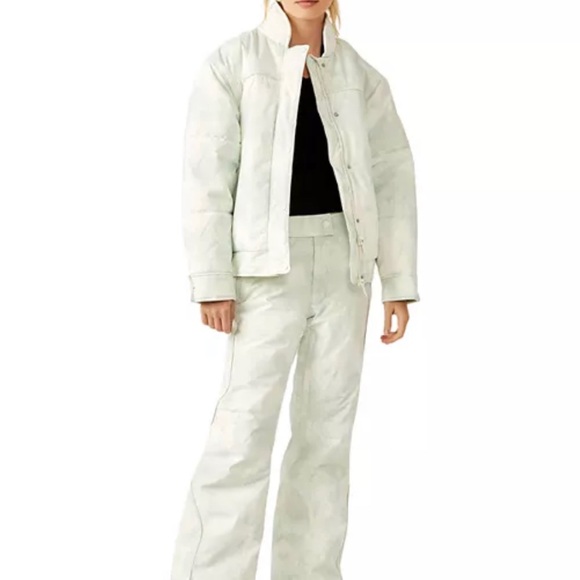 Free People Movement NEW Snow Bunny Slope Puffer Ski Jacket Large - Picture 8 of 16